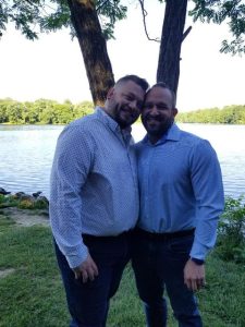 Jon + Adam Sweet Early Morning Ceremony, Centennial Park, Ellicott City