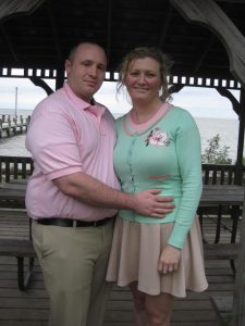 Adam + Lindsey Touching Elopement, North Point State Park, Gazebo on the water, Edgemere