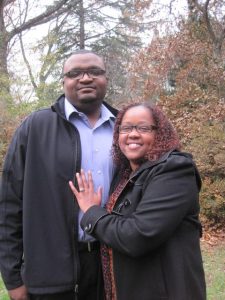 Delroy + Chanel One-day-notice ceremony, The lovely McCrillis Gardens, Bethesda