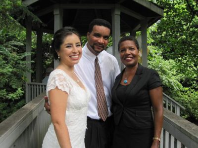 Alejandra + Tchikaya The lovely McCrillis Gardens, Bethesda