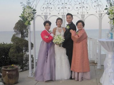 Jennifer + Leon with their Mothers The beautiful Celebrations at the Bay, Pasadena
