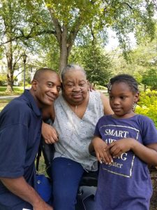 Kenneth and Rosemary and Their Daughter, Sherwood Gardens, Baltimore City
