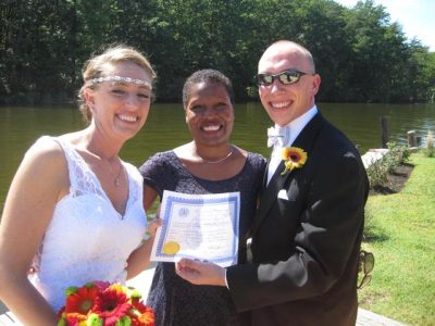 Linda + Justin Bleues on the Water, Glen Burnie