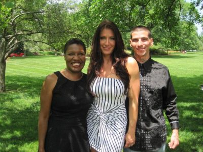 Rhionnon + Jaylin Moving elopement, The beautiful Sherwood Gardens, Baltimore City