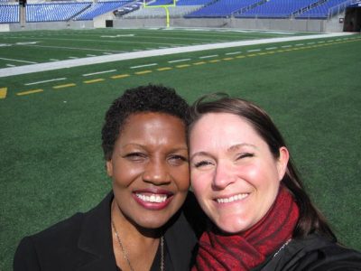 Amy Skinner Catering Sales Manager with Aramark at M & T Bank Stadium